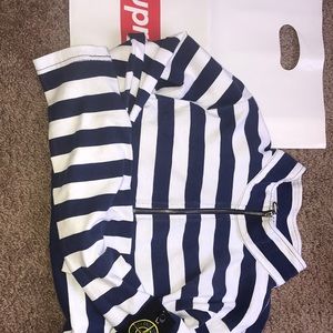 1/4 Zipup Stone Island Supreme